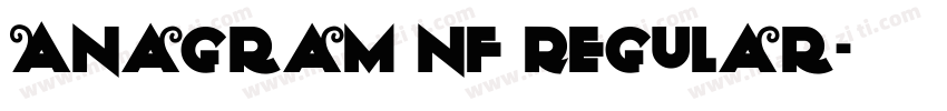 Anagram NF Regular字体转换